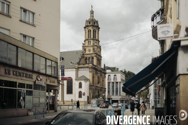 Hayange, dans le département de la Moselle.