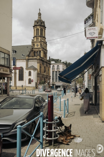 Hayange, dans le département de la Moselle.