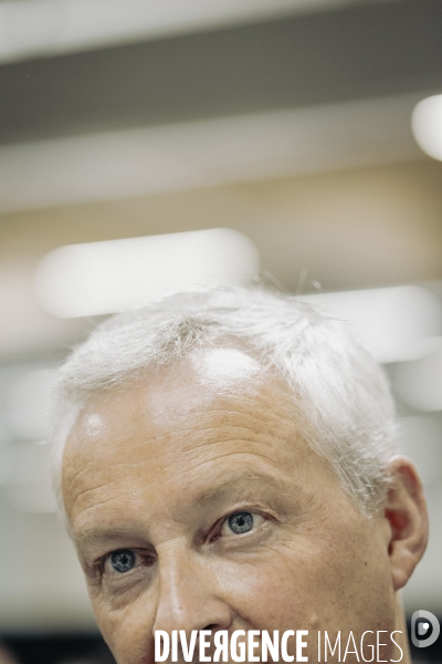 Déplacement de Bruno le Maire en Haute - Savoie.