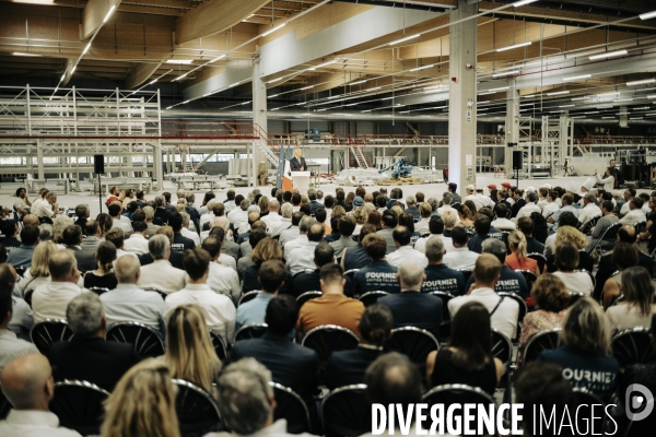 Déplacement de Bruno le Maire en Haute - Savoie.