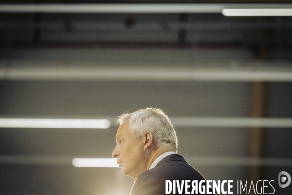Déplacement de Bruno le Maire en Haute - Savoie.
