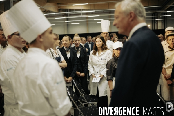 Déplacement de Bruno le Maire en Haute - Savoie.