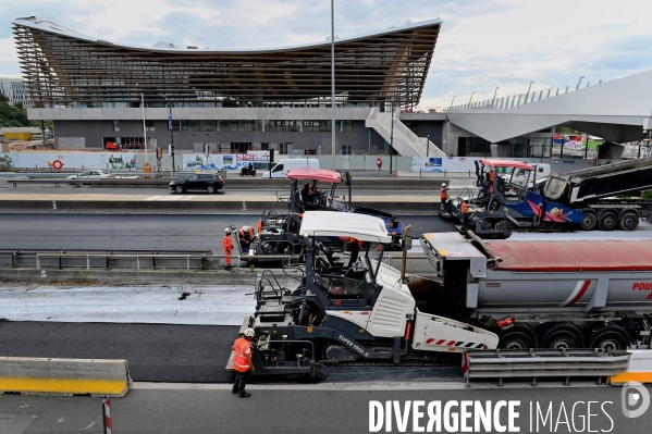 Travaux sur l autoroute A1