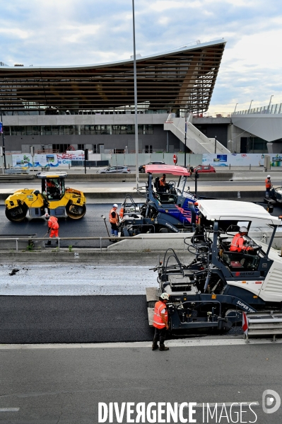 Travaux sur l autoroute A1