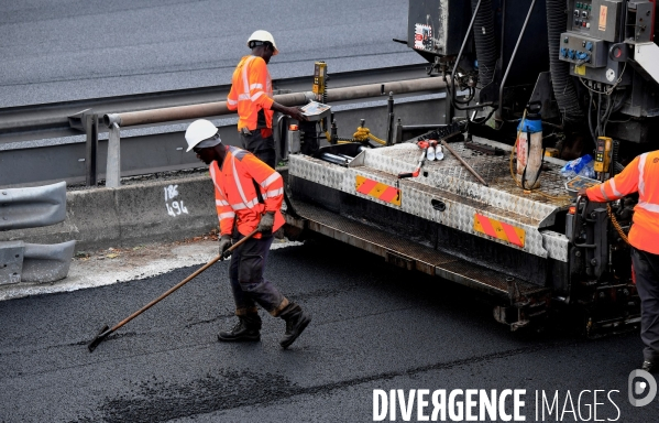 Travaux sur l autoroute A1