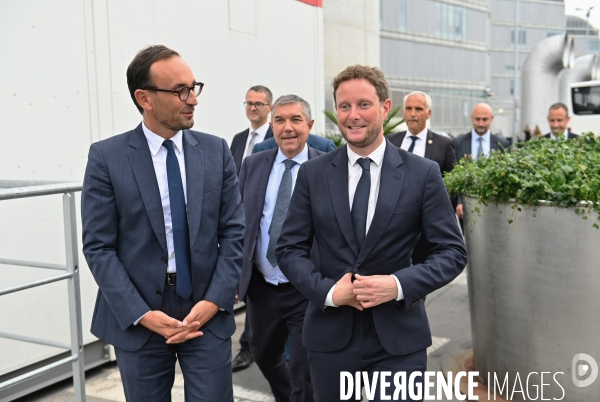 Thomas Cazenave avec Clément Beaune