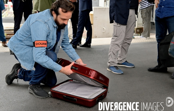 Controle des douanes