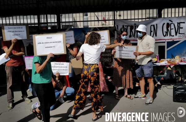 Interdiction de l Abaya et manque de moyens : le lycée Utrillo de Stains en grève