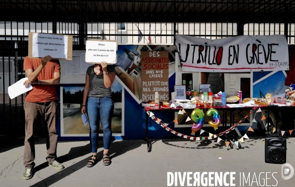Interdiction de l Abaya et manque de moyens : le lycée Utrillo de Stains en grève