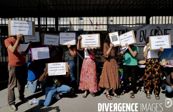 Interdiction de l Abaya et manque de moyens : le lycée Utrillo de Stains en grève