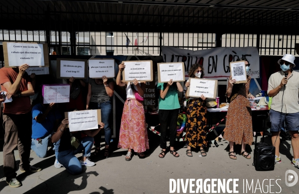 Interdiction de l Abaya et manque de moyens : le lycée Utrillo de Stains en grève