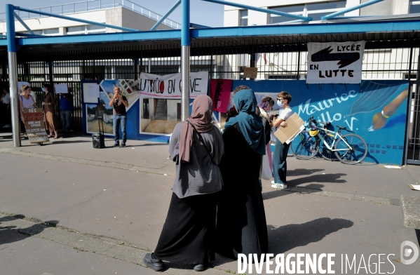 Interdiction de l Abaya et manque de moyens : le lycée Utrillo de Stains en grève