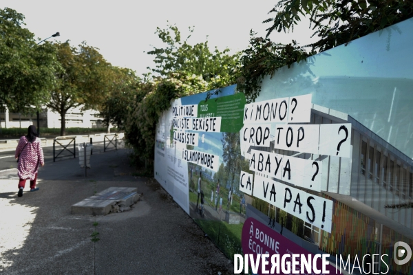 Interdiction de l Abaya et manque de moyens : le lycée Utrillo de Stains en grève