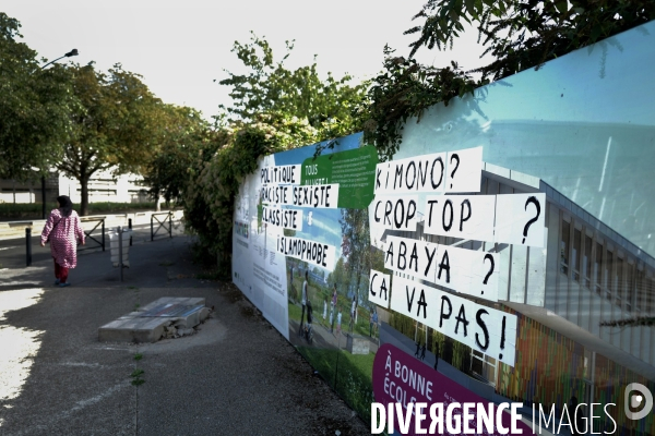 Interdiction de l Abaya et manque de moyens : le lycée Utrillo de Stains en grève