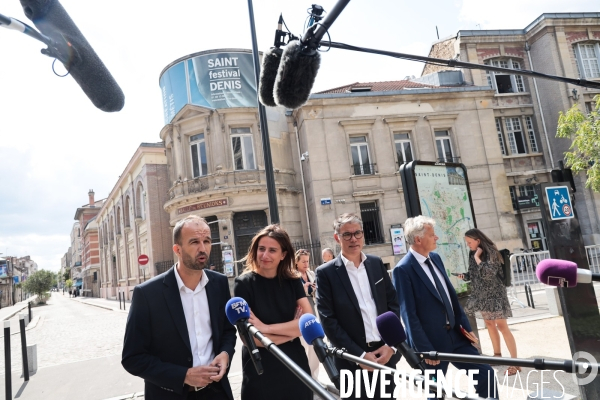 Macron rencontre les chefs de partis politique 