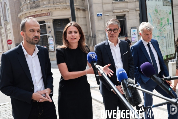 Macron rencontre les chefs de partis politique 