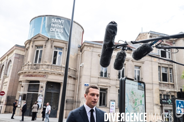 Macron rencontre les chefs de partis politique 