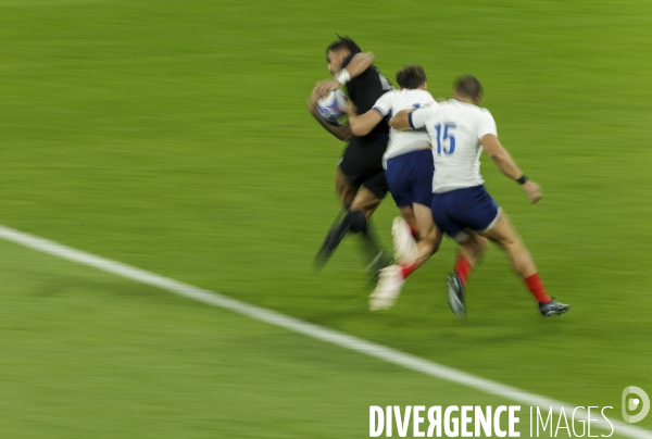 Match d ouverture de la coupe. du monde de rugby France - Nouvelle-Zlande