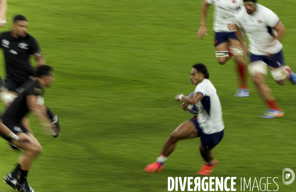 Match d ouverture de la coupe. du monde de rugby France - Nouvelle-Zélande