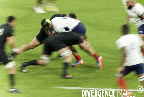 Match d ouverture de la coupe. du monde de rugby France - Nouvelle-Zélande