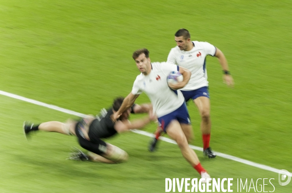 Match d ouverture de la coupe. du monde de rugby France - Nouvelle-Zlande