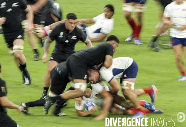 Match d ouverture de la coupe. du monde de rugby France - Nouvelle-Zlande