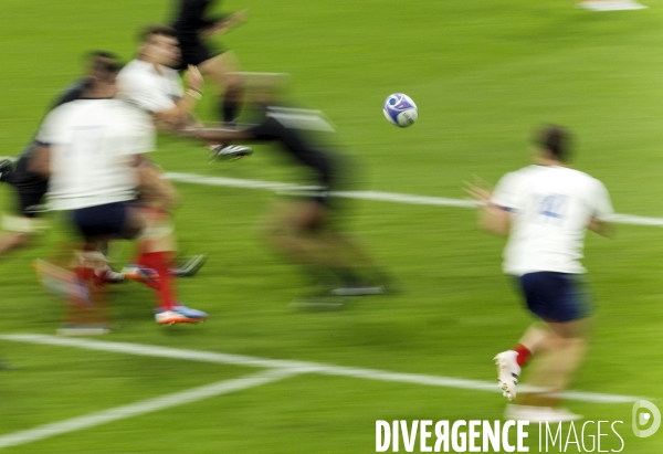 Match d ouverture de la coupe. du monde de rugby France - Nouvelle-Zlande