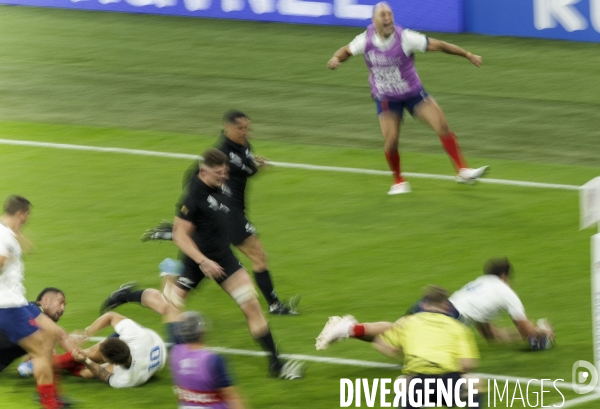 Match d ouverture de la coupe. du monde de rugby France - Nouvelle-Zlande