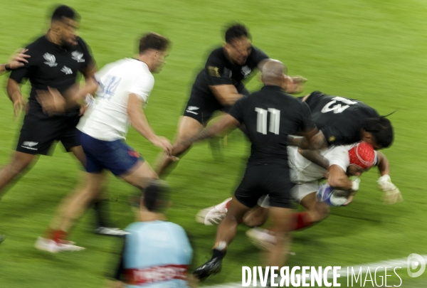 Match d ouverture de la coupe. du monde de rugby France - Nouvelle-Zlande