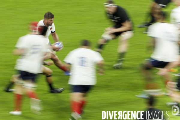 Match d ouverture de la coupe. du monde de rugby France - Nouvelle-Zlande