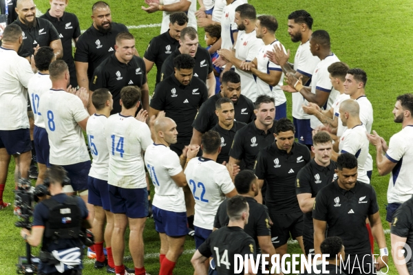 Match d ouverture de la coupe. du monde de rugby France - Nouvelle-Zlande