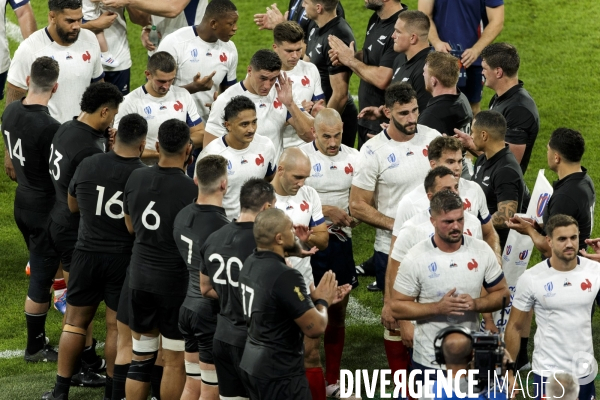 Match d ouverture de la coupe. du monde de rugby France - Nouvelle-Zlande