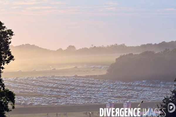 Concert et canicule à Chambord