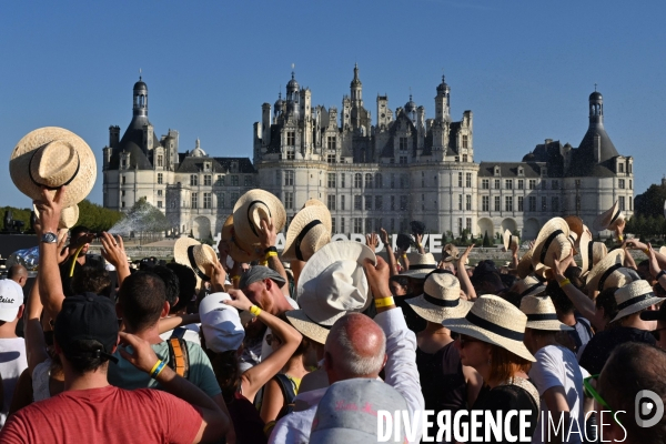 Concert et canicule à Chambord