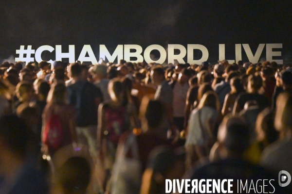 Concert et canicule à Chambord