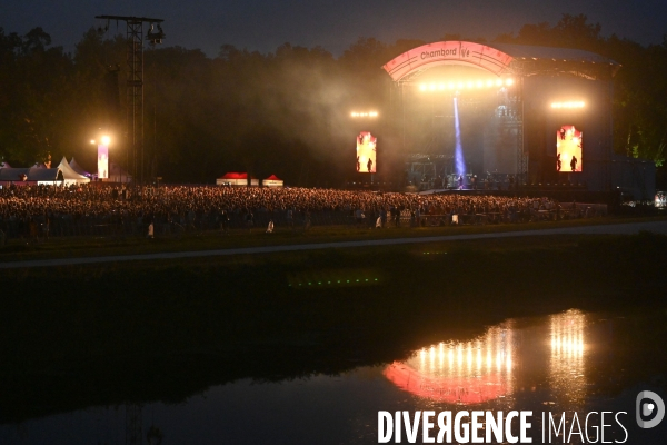 Concert et canicule à Chambord