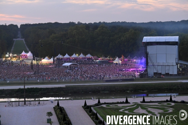 Concert et canicule à Chambord