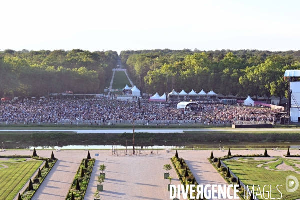 Concert et canicule à Chambord