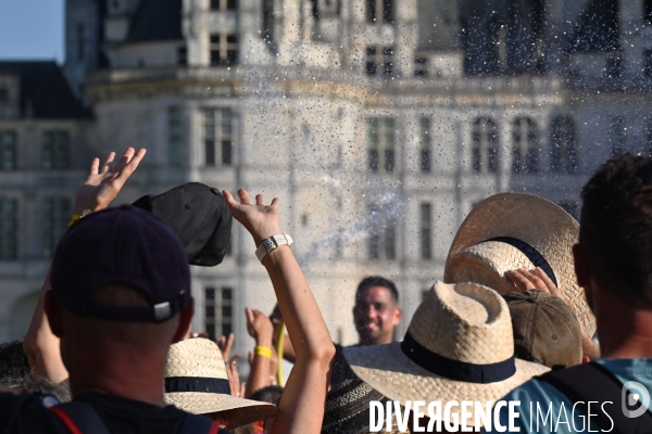 Concert et canicule à Chambord