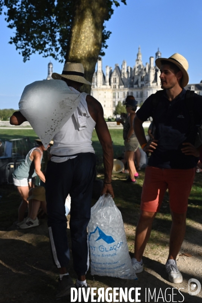 Concert et canicule à Chambord