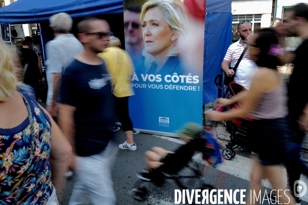 Rentrée politique de Marine Le Pen à Hénin Beaumont