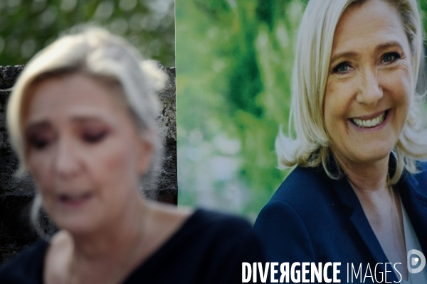 Rentrée politique de Marine Le Pen à Hénin Beaumont