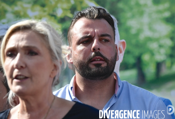 Rentrée politique de Marine Le Pen à Hénin Beaumont