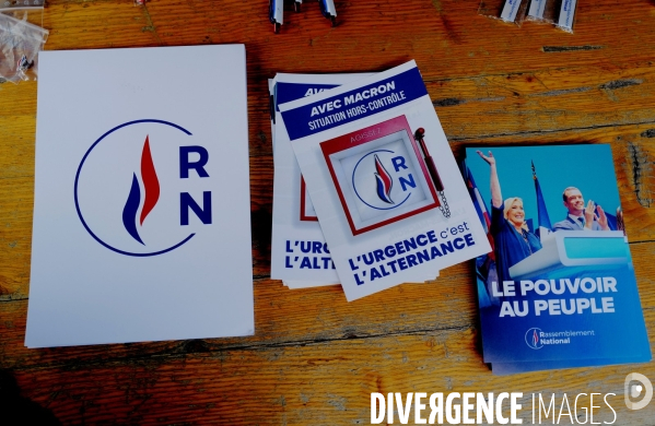 Rentrée politique de Marine Le Pen à Hénin Beaumont
