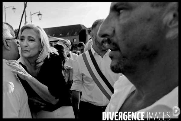 Rentrée politique de Marine Le Pen à Hénin Beaumont