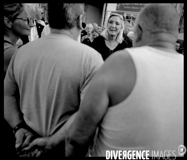 Rentrée politique de Marine Le Pen à Hénin Beaumont