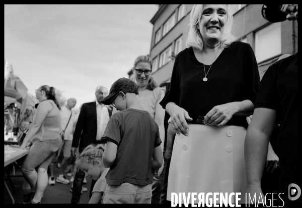 Rentrée politique de Marine Le Pen à Hénin Beaumont