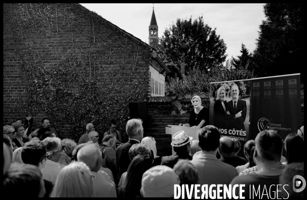 Rentrée politique de Marine Le Pen à Hénin Beaumont