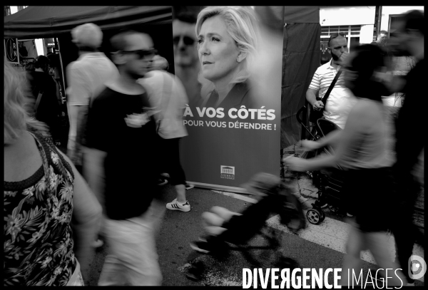Rentrée politique de Marine Le Pen à Hénin Beaumont