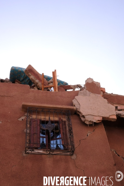 Tremblement de terre, Marrakech, Maroc  Septembre 2023
